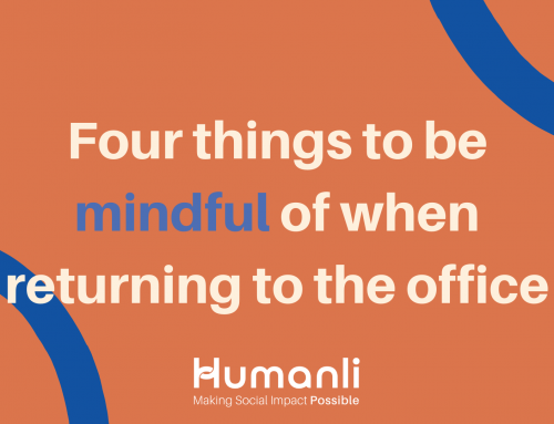 Four Things to be Mindful of when Returning to the Office
